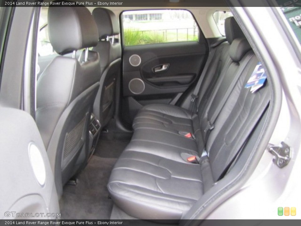 Ebony Interior Rear Seat for the 2014 Land Rover Range Rover Evoque Pure Plus #90912708