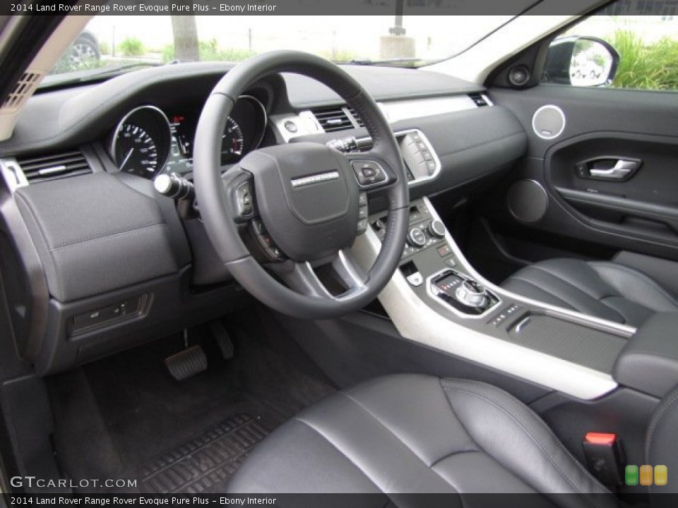 Ebony Interior Prime Interior for the 2014 Land Rover Range Rover Evoque Pure Plus #90912844