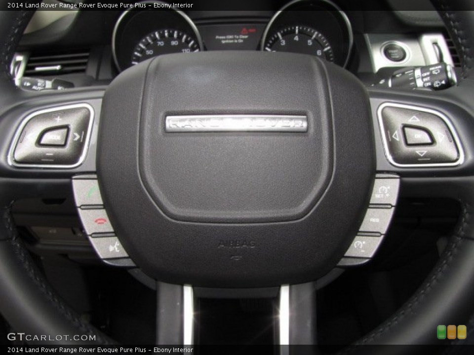 Ebony Interior Controls for the 2014 Land Rover Range Rover Evoque Pure Plus #90912871