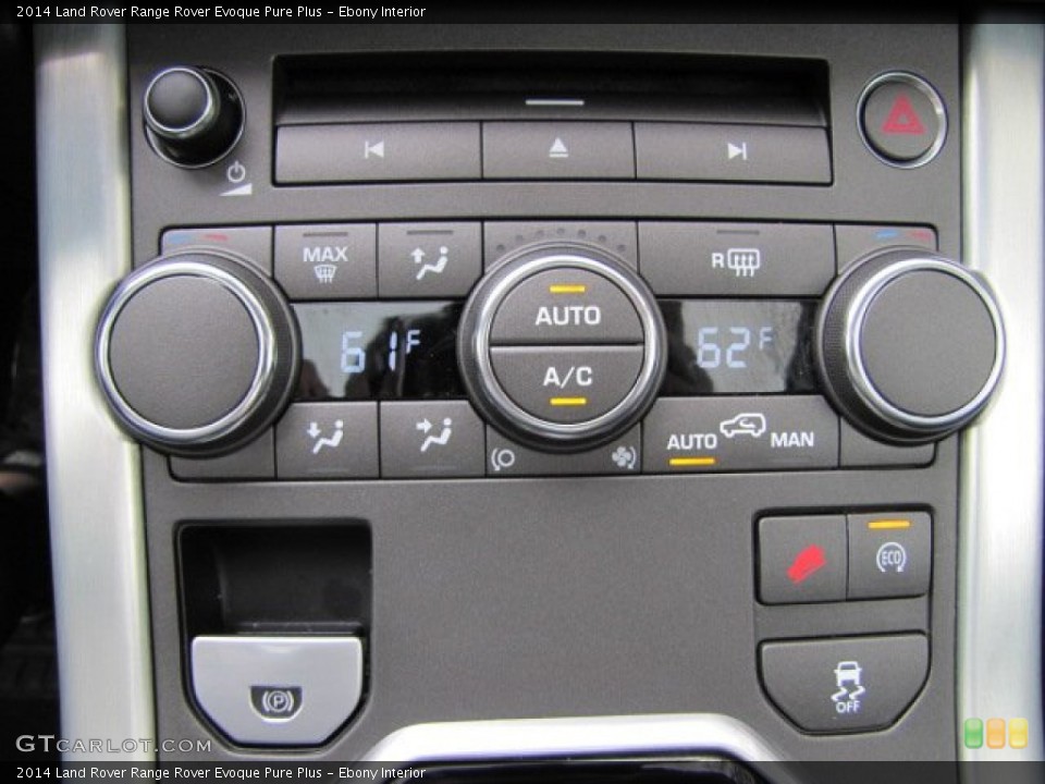 Ebony Interior Controls for the 2014 Land Rover Range Rover Evoque Pure Plus #90913186