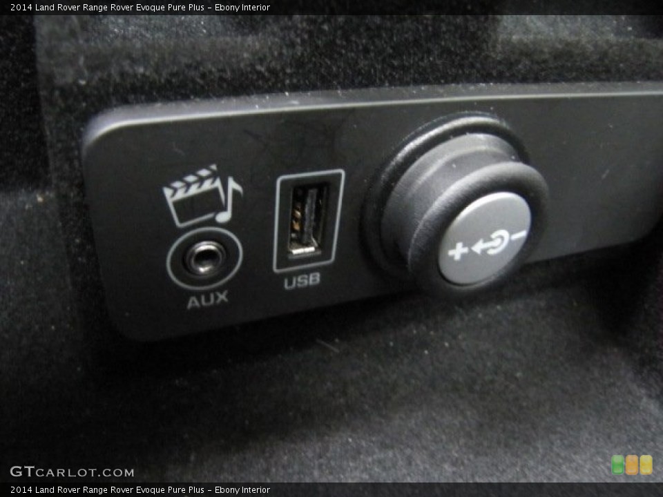 Ebony Interior Controls for the 2014 Land Rover Range Rover Evoque Pure Plus #90913252