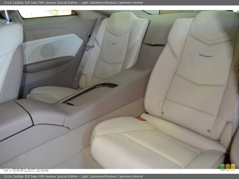 Light Cashmere/Medium Cashmere Interior Rear Seat for the 2014 Cadillac ELR Saks Fifth Avenue Special Edition #90913384