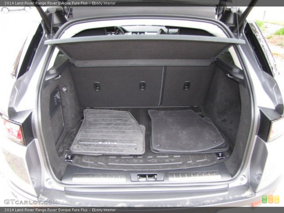 Ebony Interior Trunk for the 2014 Land Rover Range Rover Evoque Pure Plus #90913411