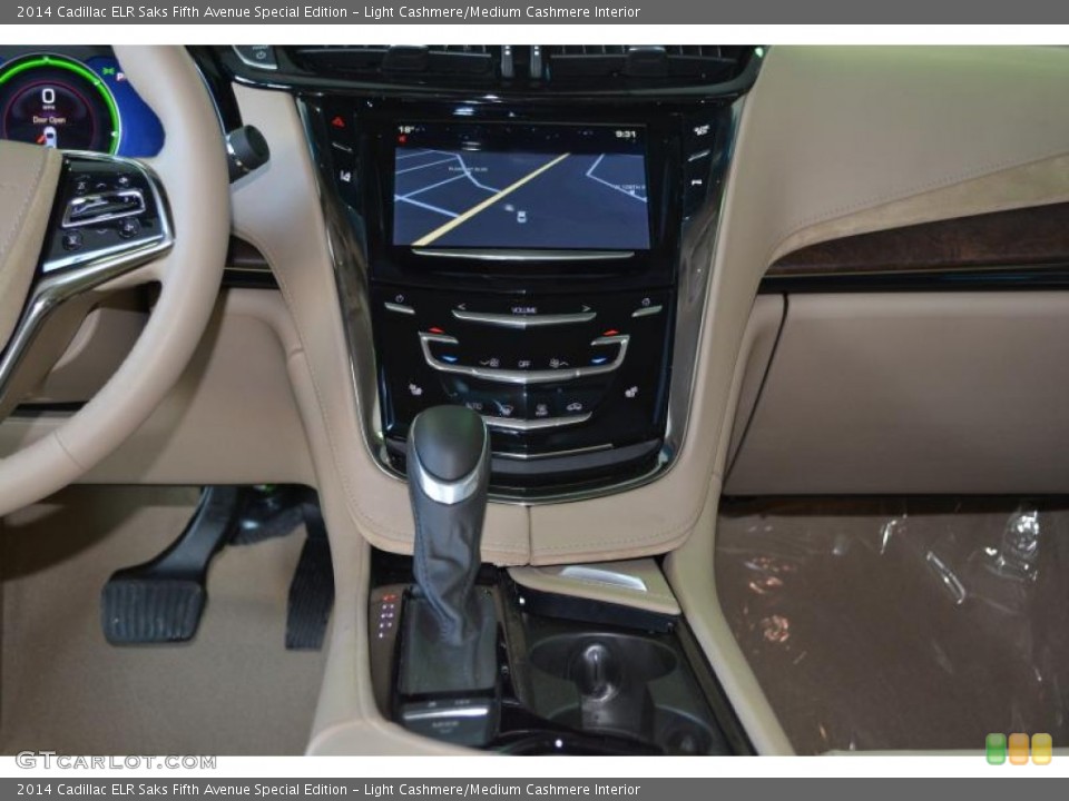 Light Cashmere/Medium Cashmere Interior Controls for the 2014 Cadillac ELR Saks Fifth Avenue Special Edition #90913414