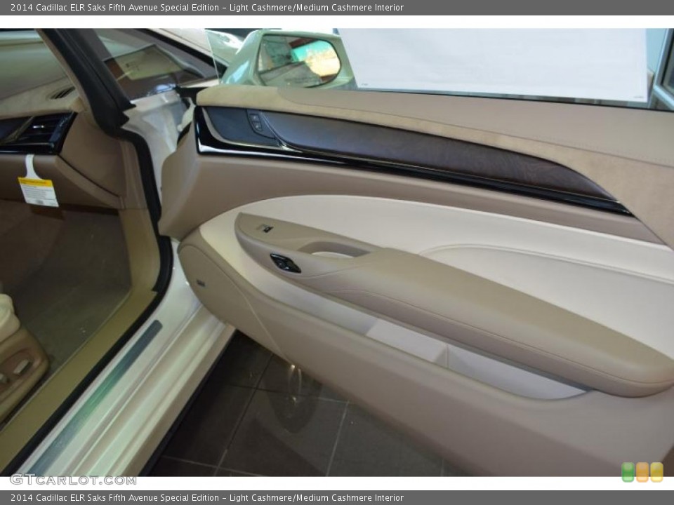 Light Cashmere/Medium Cashmere Interior Door Panel for the 2014 Cadillac ELR Saks Fifth Avenue Special Edition #90913439