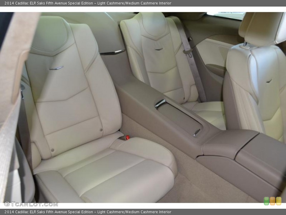 Light Cashmere/Medium Cashmere Interior Rear Seat for the 2014 Cadillac ELR Saks Fifth Avenue Special Edition #90913465