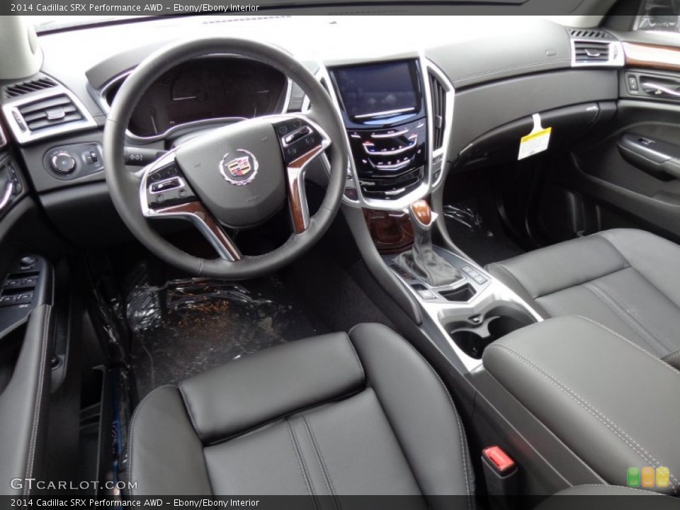 Ebony/Ebony Interior Prime Interior for the 2014 Cadillac SRX Performance AWD #90913717