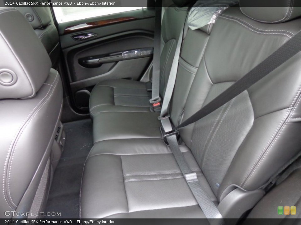 Ebony/Ebony Interior Rear Seat for the 2014 Cadillac SRX Performance AWD #90913756