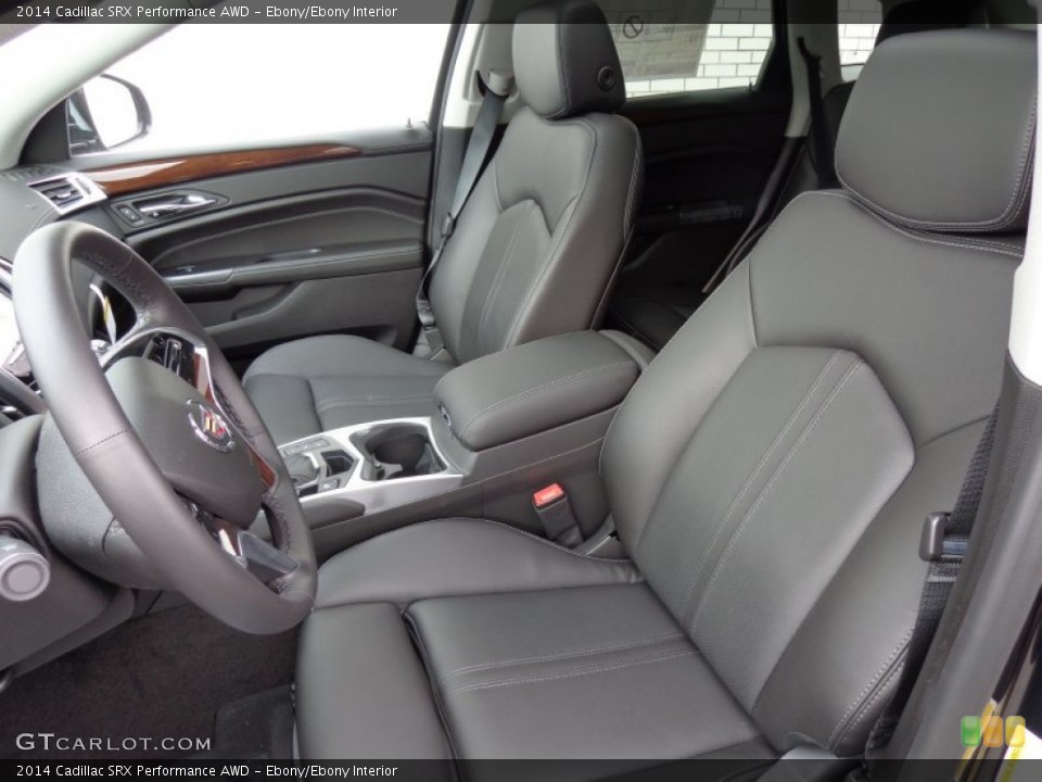 Ebony/Ebony Interior Front Seat for the 2014 Cadillac SRX Performance AWD #90913776