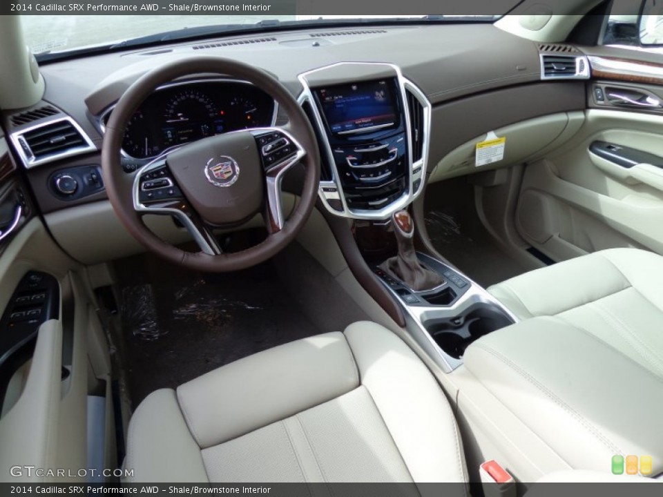 Shale/Brownstone 2014 Cadillac SRX Interiors