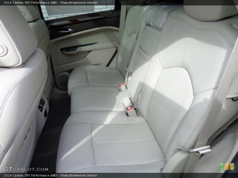 Shale/Brownstone Interior Rear Seat for the 2014 Cadillac SRX Performance AWD #90914953