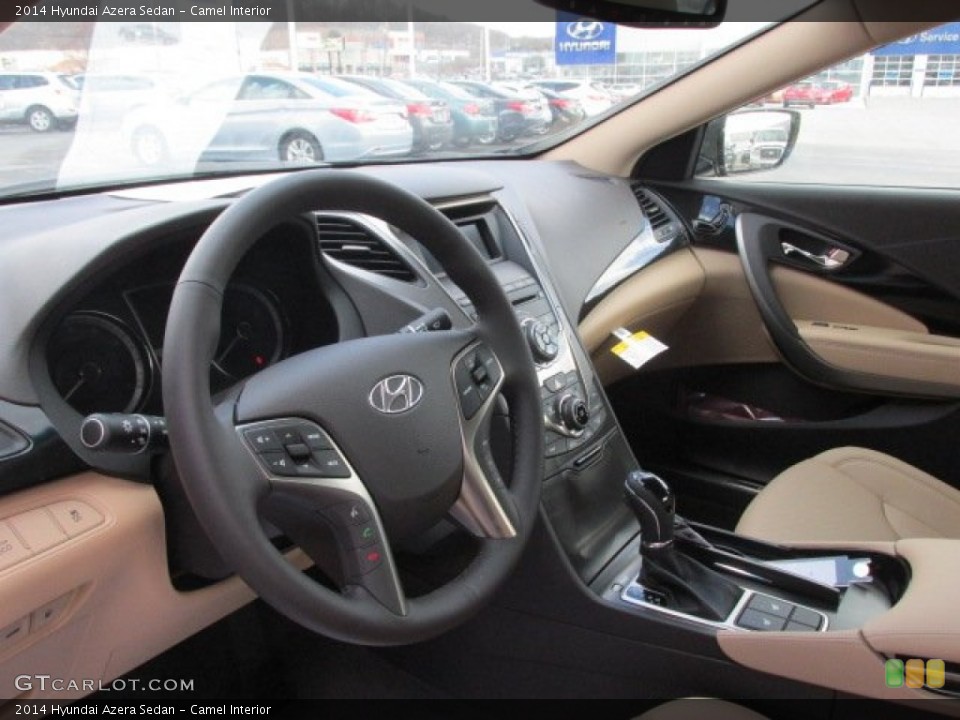 Camel Interior Dashboard for the 2014 Hyundai Azera Sedan #90916462