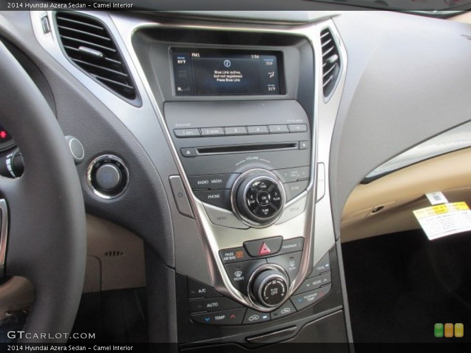 Camel Interior Controls for the 2014 Hyundai Azera Sedan #90916681