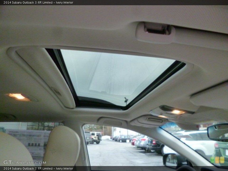 Ivory Interior Sunroof for the 2014 Subaru Outback 3.6R Limited #90917221