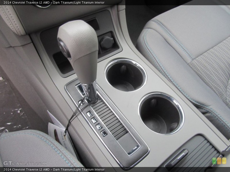 Dark Titanium/Light Titanium Interior Transmission for the 2014 Chevrolet Traverse LS AWD #90917811