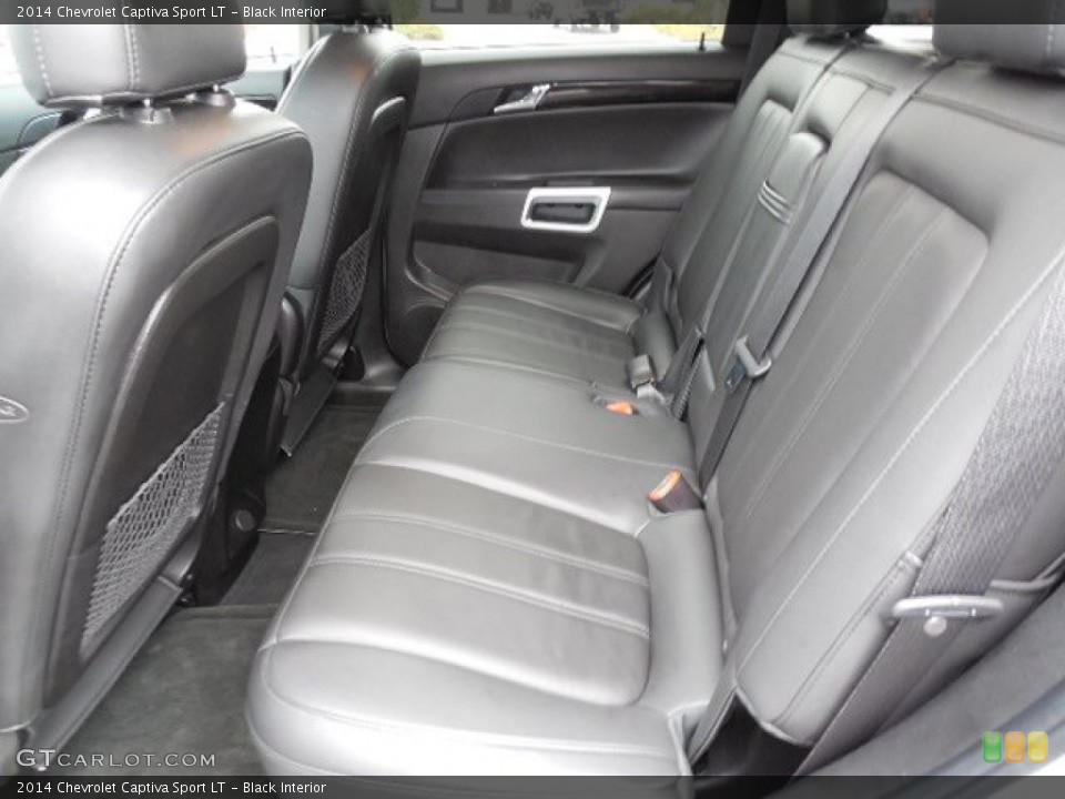 Black Interior Rear Seat for the 2014 Chevrolet Captiva Sport LT #90918973