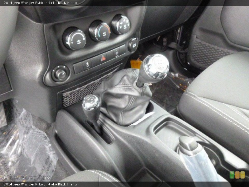 Black Interior Transmission for the 2014 Jeep Wrangler Rubicon 4x4 #90921085