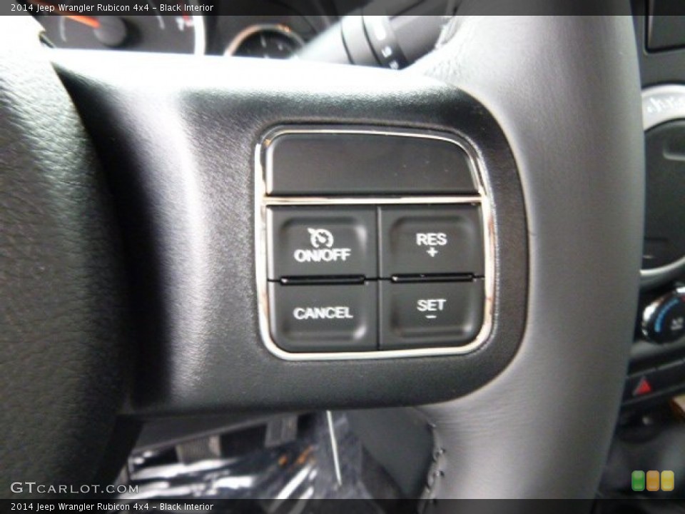 Black Interior Controls for the 2014 Jeep Wrangler Rubicon 4x4 #90921120