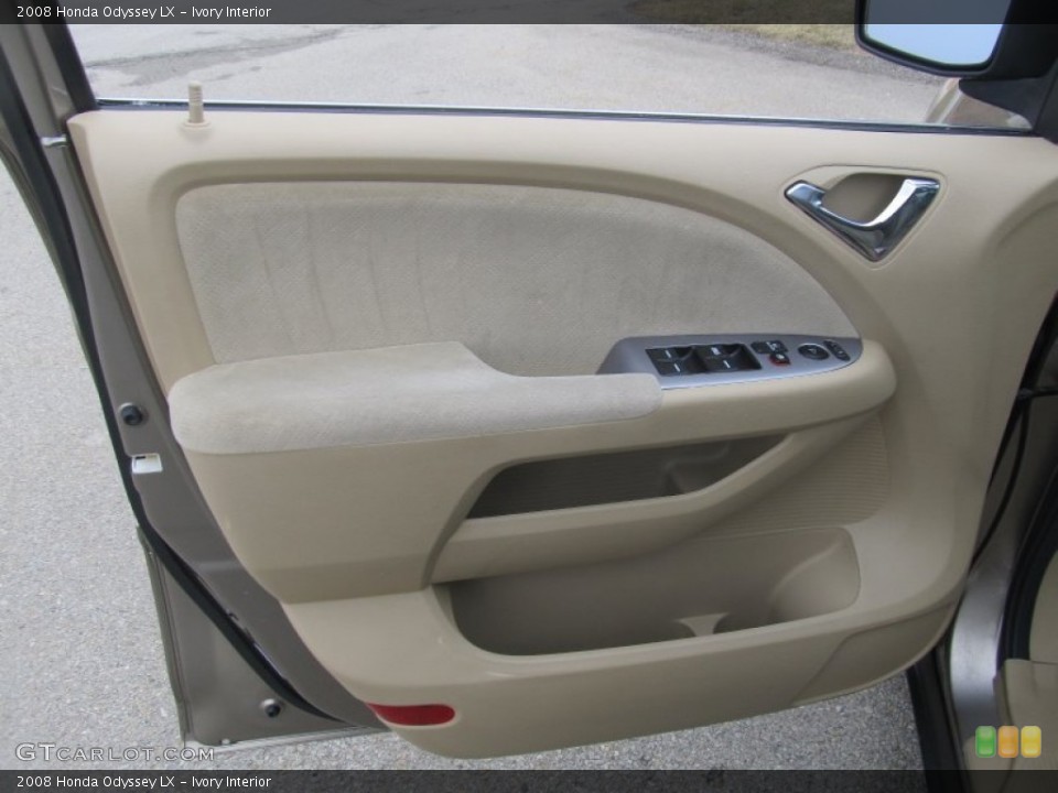 Ivory Interior Door Panel for the 2008 Honda Odyssey LX #90924220