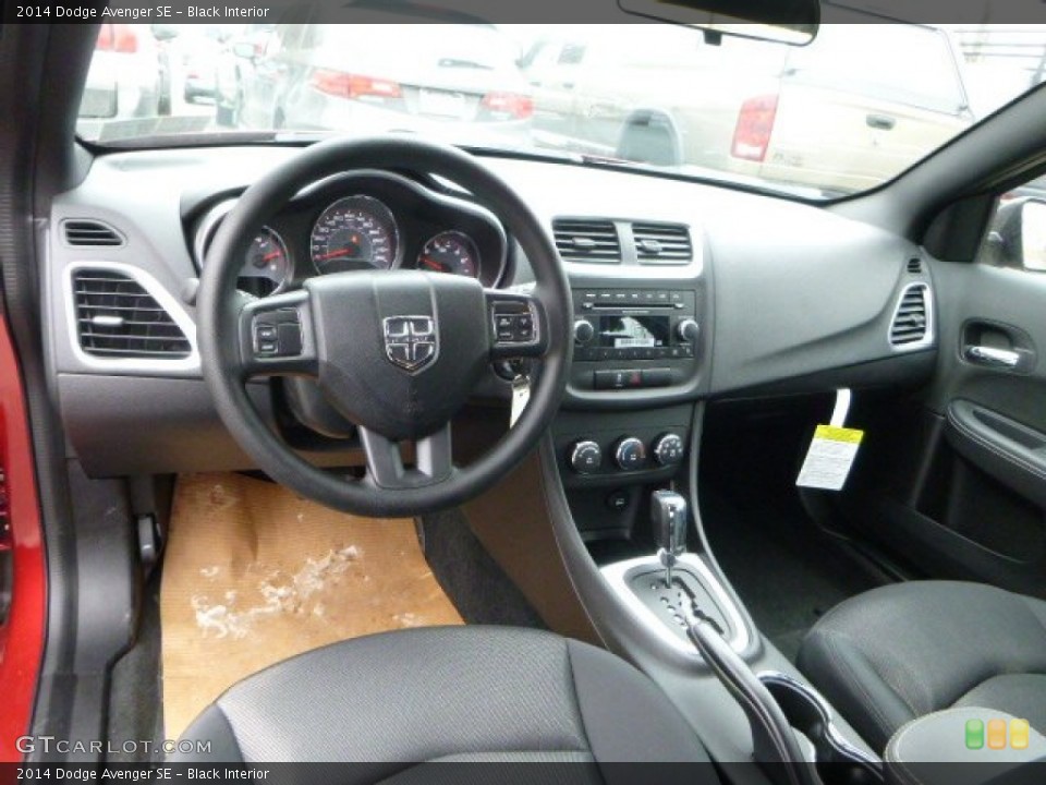 Black Interior Prime Interior for the 2014 Dodge Avenger SE #90926314