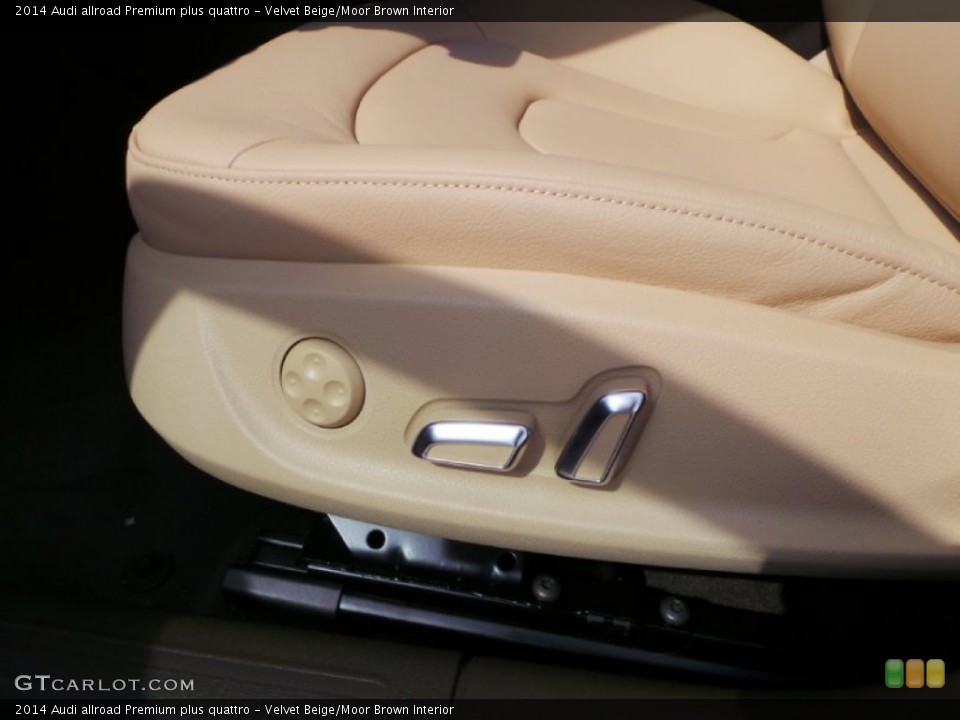 Velvet Beige/Moor Brown Interior Controls for the 2014 Audi allroad Premium plus quattro #90929818