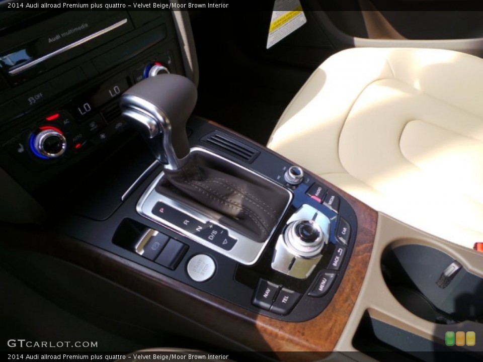 Velvet Beige/Moor Brown Interior Transmission for the 2014 Audi allroad Premium plus quattro #90929824