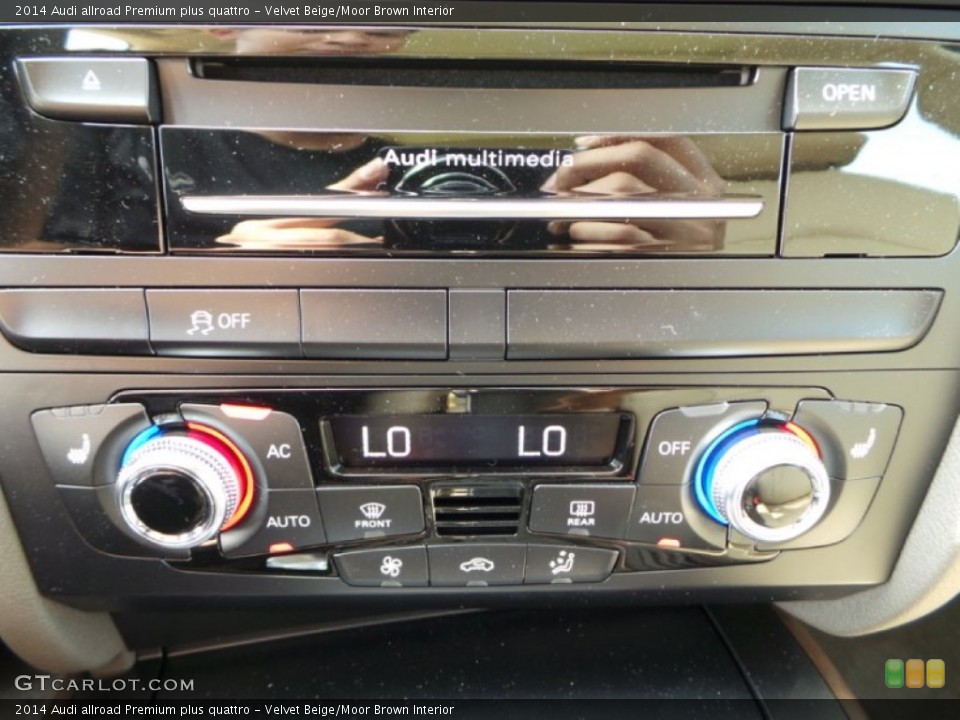 Velvet Beige/Moor Brown Interior Controls for the 2014 Audi allroad Premium plus quattro #90929845