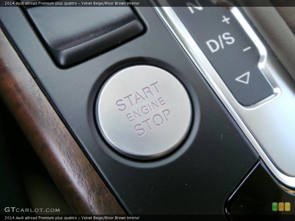 Velvet Beige/Moor Brown Interior Controls for the 2014 Audi allroad Premium plus quattro #90929851