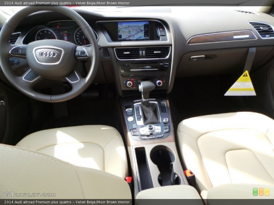 Velvet Beige/Moor Brown Interior Dashboard for the 2014 Audi allroad Premium plus quattro #90929872