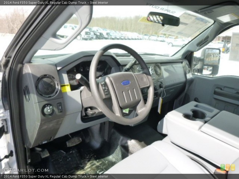 Steel Interior Prime Interior for the 2014 Ford F350 Super Duty XL Regular Cab Dump Truck #90931831