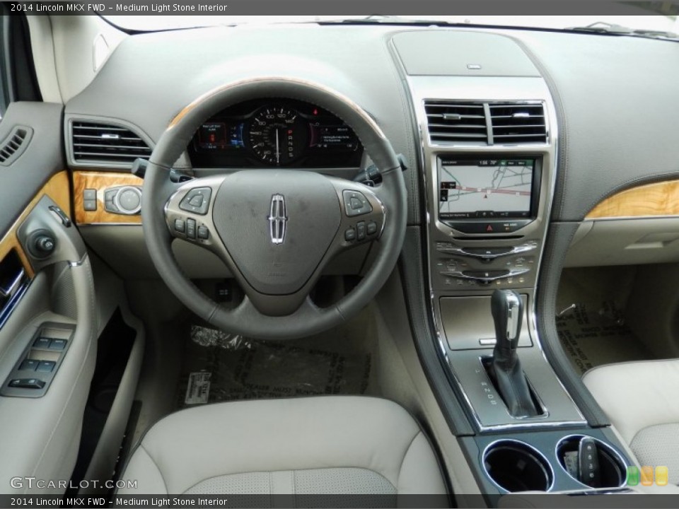 Medium Light Stone Interior Dashboard for the 2014 Lincoln MKX FWD #90932680