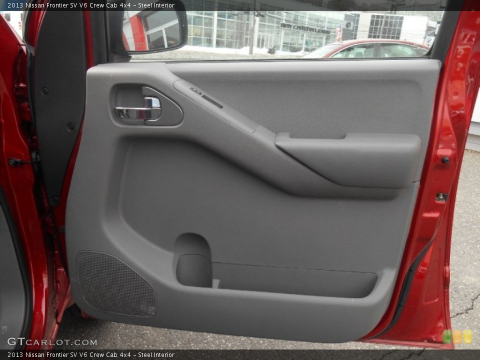 Steel Interior Door Panel for the 2013 Nissan Frontier SV V6 Crew Cab 4x4 #90933152