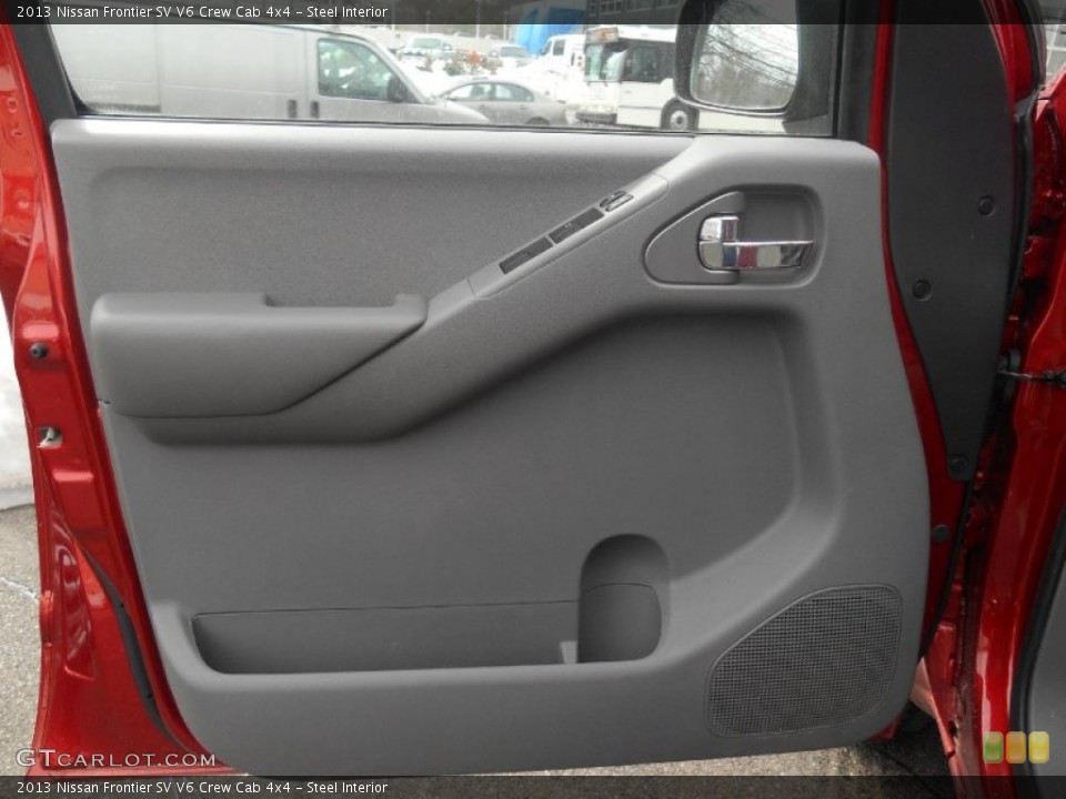Steel Interior Door Panel for the 2013 Nissan Frontier SV V6 Crew Cab 4x4 #90933185