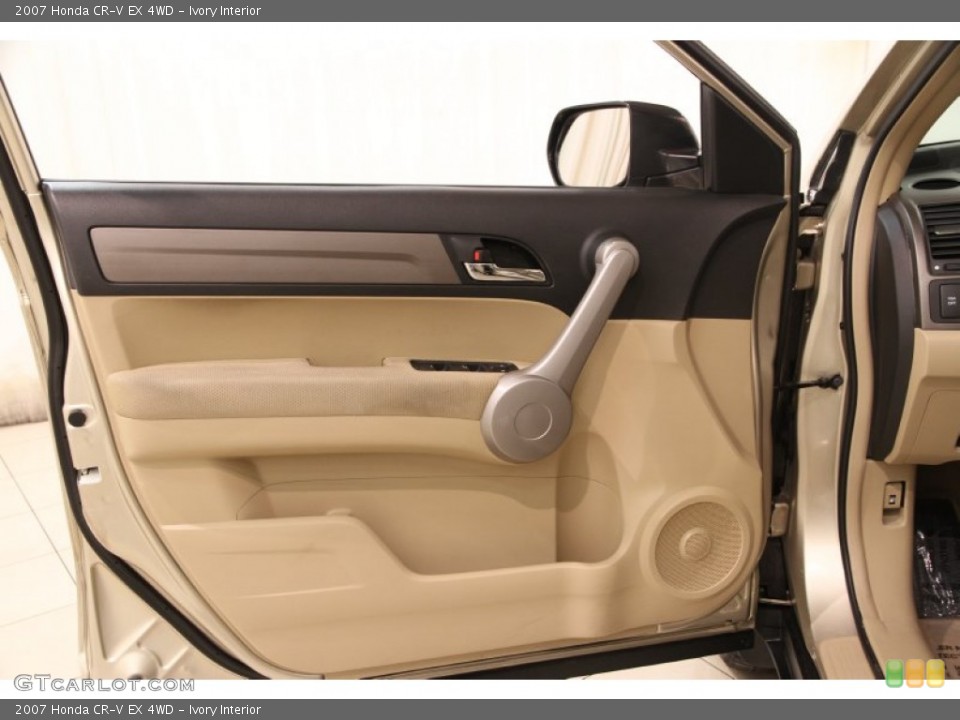 Ivory Interior Door Panel for the 2007 Honda CR-V EX 4WD #90934997