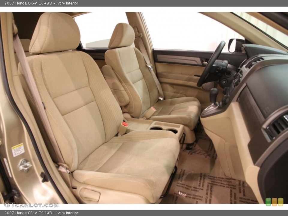 Ivory Interior Photo for the 2007 Honda CR-V EX 4WD #90935154