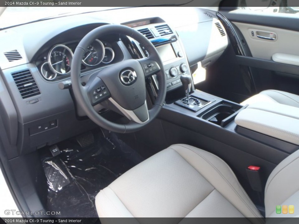 Sand Interior Prime Interior for the 2014 Mazda CX-9 Touring #90936023