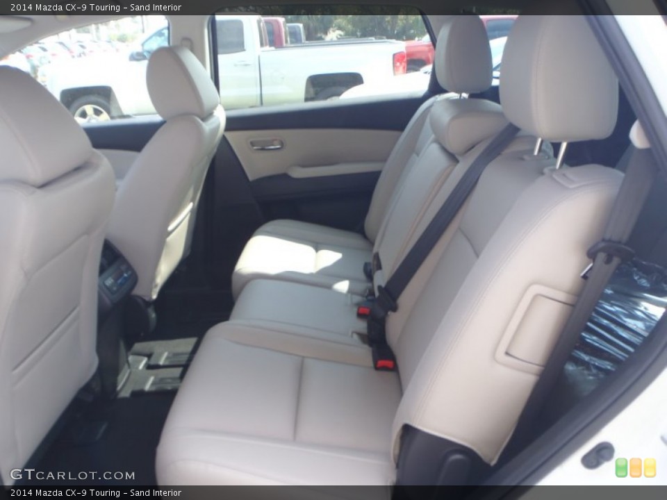 Sand Interior Rear Seat for the 2014 Mazda CX-9 Touring #90936308