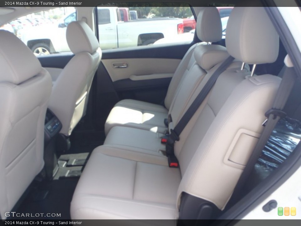 Sand Interior Rear Seat for the 2014 Mazda CX-9 Touring #90936308