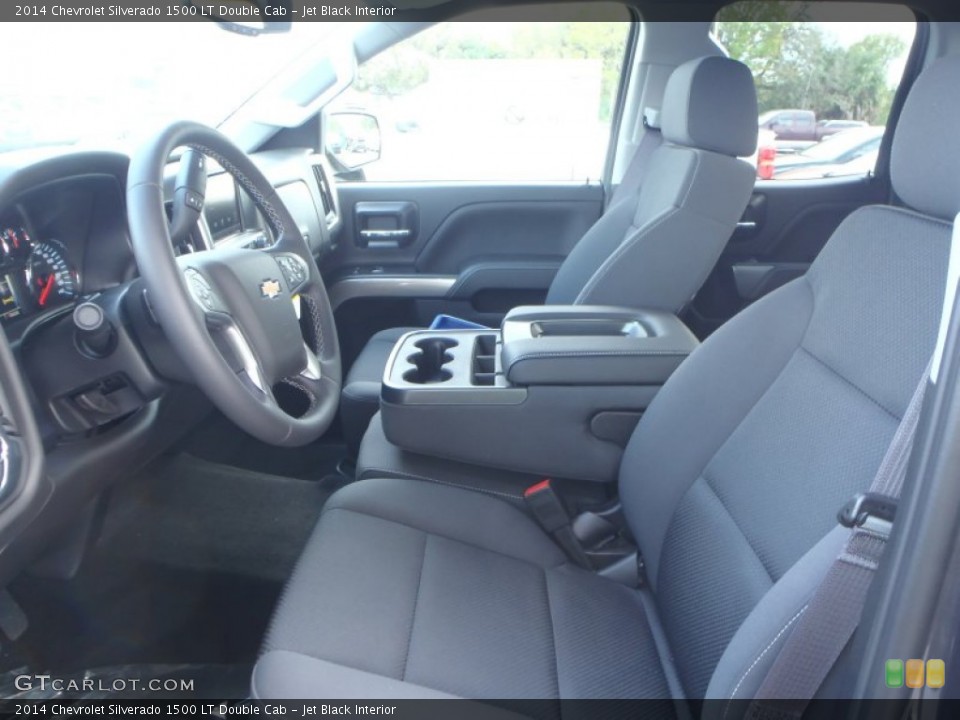 Jet Black Interior Front Seat for the 2014 Chevrolet Silverado 1500 LT Double Cab #90939047