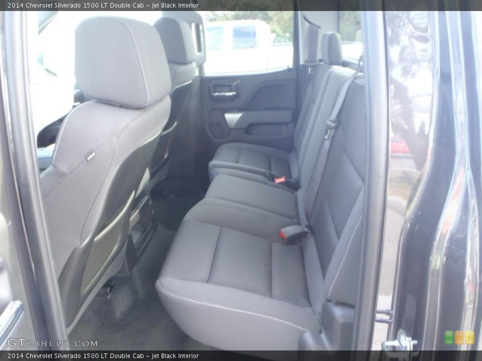 Jet Black Interior Rear Seat for the 2014 Chevrolet Silverado 1500 LT Double Cab #90939211