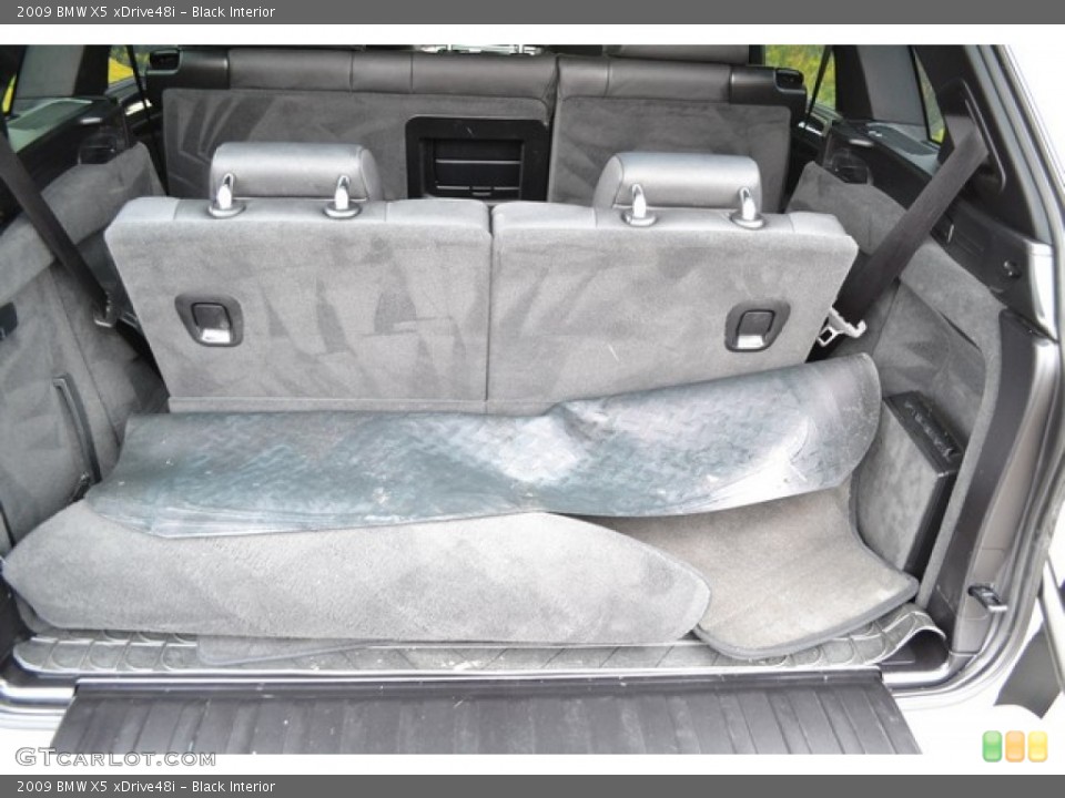 Black Interior Trunk for the 2009 BMW X5 xDrive48i #90939989