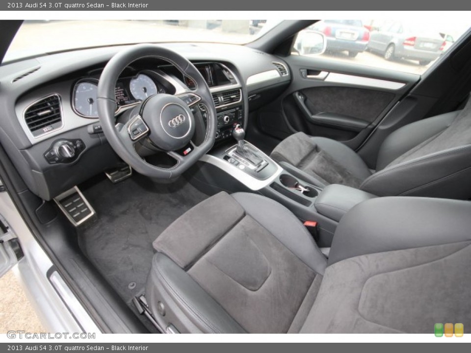 Black Interior Prime Interior for the 2013 Audi S4 3.0T quattro Sedan #90940400