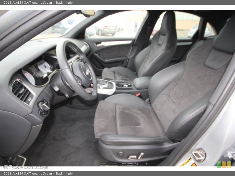 Black Interior Front Seat for the 2013 Audi S4 3.0T quattro Sedan #90940427