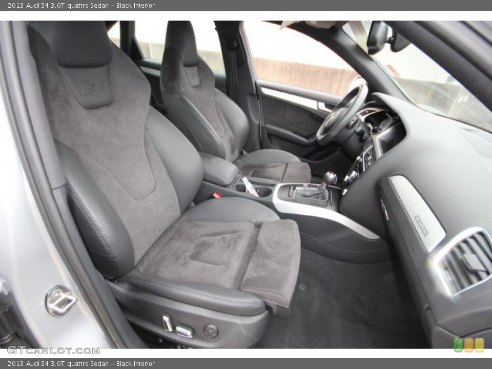 Black Interior Photo for the 2013 Audi S4 3.0T quattro Sedan #90941081