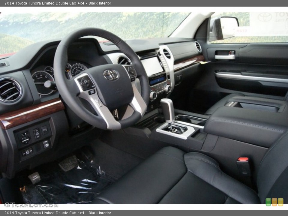 Black Interior Photo for the 2014 Toyota Tundra Limited Double Cab 4x4 #90941477