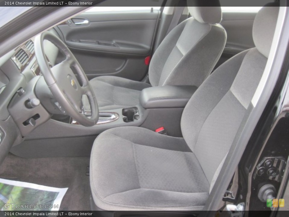 Ebony Interior Front Seat for the 2014 Chevrolet Impala Limited LT #90942023