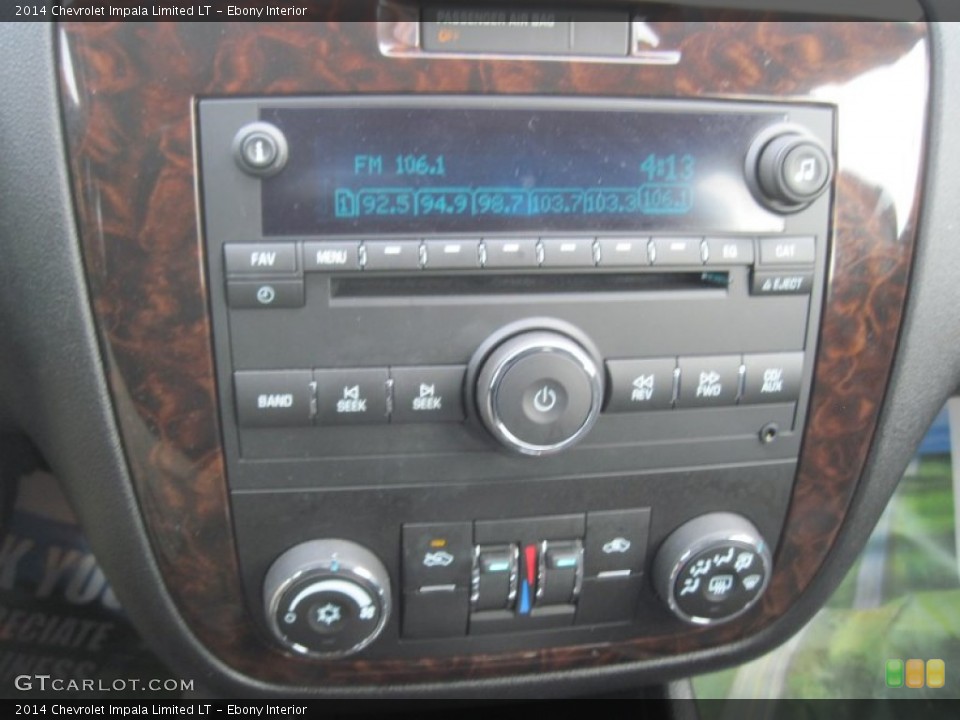 Ebony Interior Controls for the 2014 Chevrolet Impala Limited LT #90942091