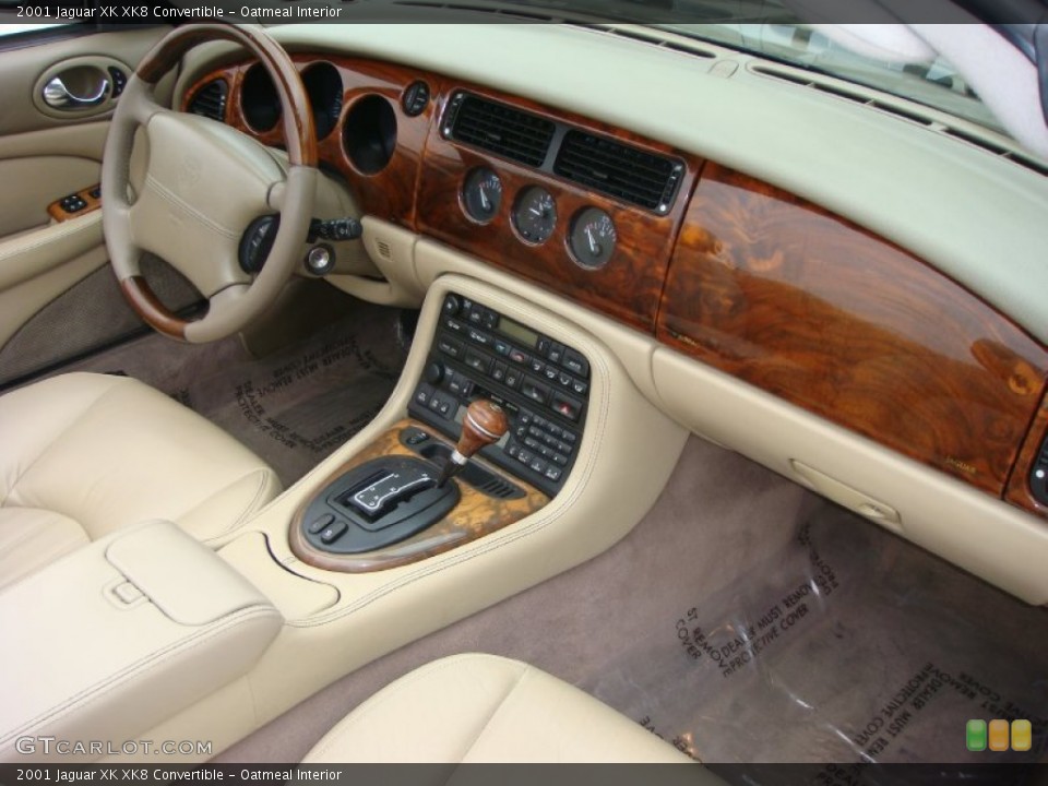 Oatmeal Interior Dashboard for the 2001 Jaguar XK XK8 Convertible #90942950