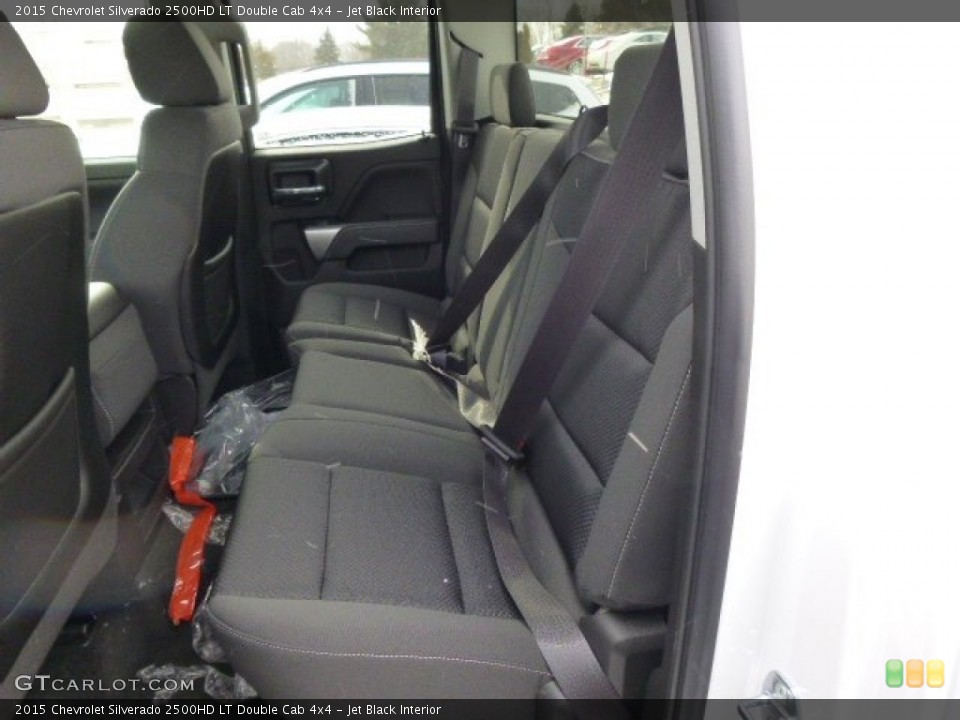 Jet Black Interior Rear Seat for the 2015 Chevrolet Silverado 2500HD LT Double Cab 4x4 #90945134