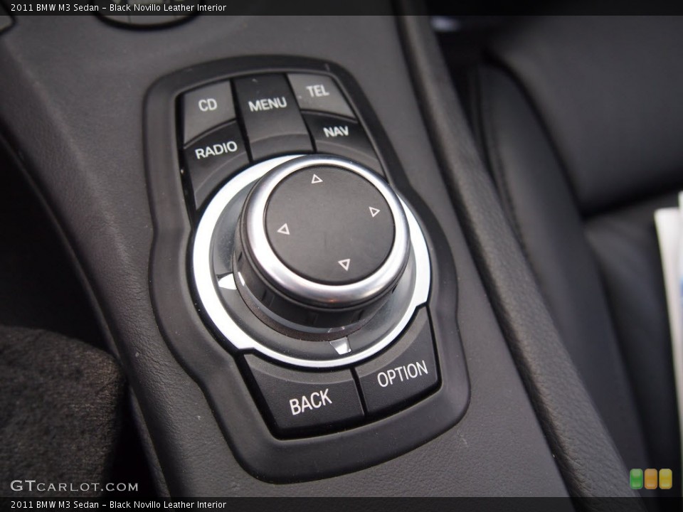 Black Novillo Leather Interior Controls for the 2011 BMW M3 Sedan #90946850